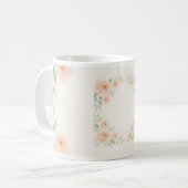 Floral Mug コーヒーマグカップ (正面左)