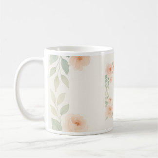 Floral Mug コーヒーマグカップ
