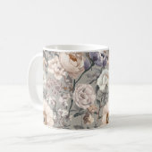Floral Mug コーヒーマグカップ (正面左)