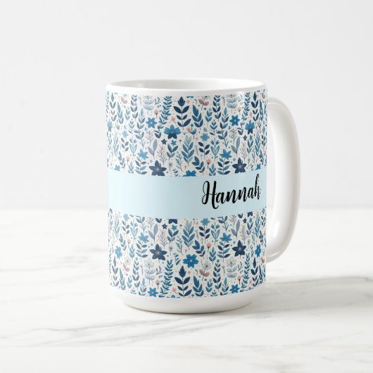 Floral Mug コーヒーマグカップ (正面右)
