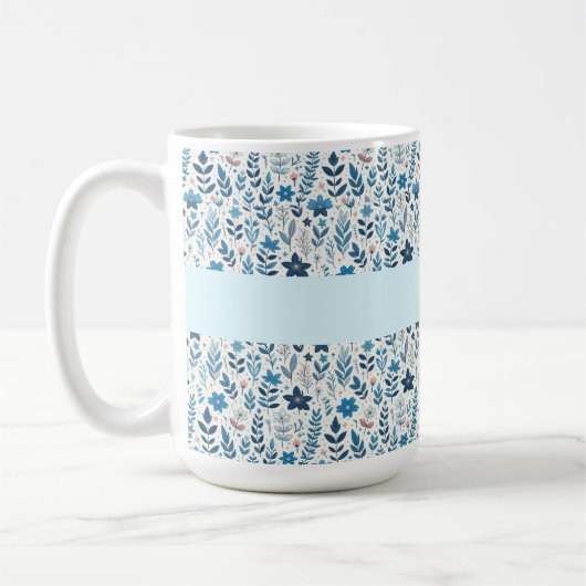 Floral Mug コーヒーマグカップ (左)