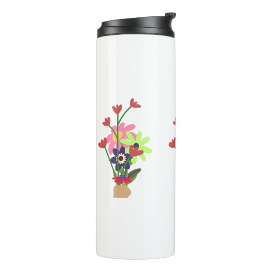 floral mug  タンブラー (回転左)