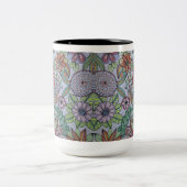 Floral Mug 2 ツートーンマグカップ (中央)
