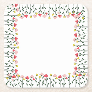 Floral Napkins スクエアペーパーコースター
