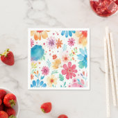 floral napkins スタンダードカクテルナプキン (インサイチュ)