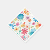 floral napkins スタンダードカクテルナプキン (角)
