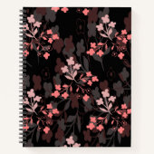 Floral notebook ノートブック (正面)