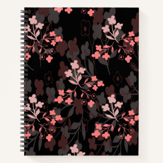 Floral notebook ノートブック