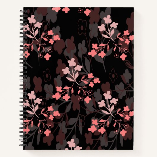 Floral notebook ノートブック (正面)