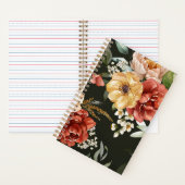 Floral Notebook ノートブック (内側)