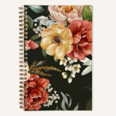 Floral Notebook ノートブック (正面)