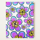 Floral Notebook プランナー手帳 (裏面)