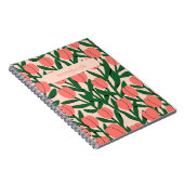 Floral Notebook – Elegant Flower-Themed  ノートブック (右側)