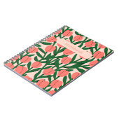 Floral Notebook – Elegant Flower-Themed  ノートブック (左側)