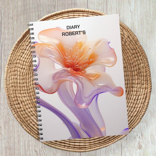 Floral notebook, gift for florists, flower notes ノートブック