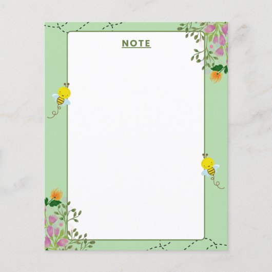 Floral Notepad (正面)