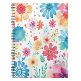 floral notepad ノートブック