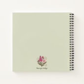 Floral Notes & Daily Planning-florist ノートブック (裏面)