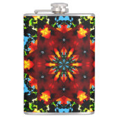 Floral Orange フラスク (正面)