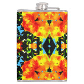 Floral Orange フラスク (裏面)