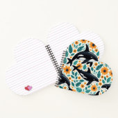Floral orca Spiral Photo Notebook ノートブック (内部)