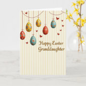 Floral Ornaments Springtime Card カード (黄色い花)