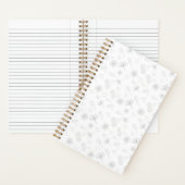 Floral Outline Notebook ノートブック (内側)