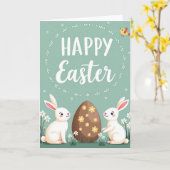 Floral Ovoid Celebration Card カード (黄色い花)