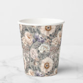 Floral Paper Cup 紙コップ (正面)