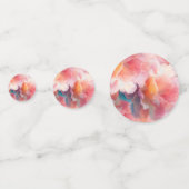 Floral Paper Plate コンフェッティ (正面)