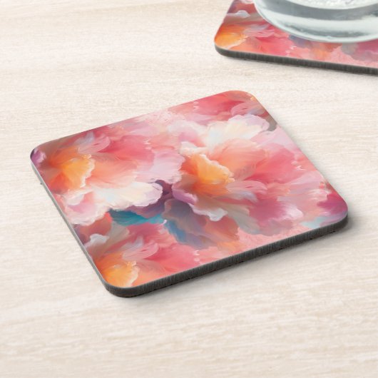 Floral Paper Plate コースター (左側)