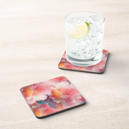 Floral Paper Plate コースター (右側)