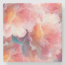 Floral Paper Plate ストーンコースター