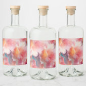 Floral Paper Plate リキュールボトルラベル (ボトル)