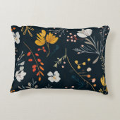 Floral Pattern アクセントクッション (裏面)