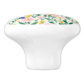 Floral Pattern セラミックノブ (側面)