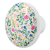 Floral Pattern セラミックノブ (右)