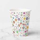 Floral Pattern 紙コップ (裏面)