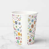 Floral Pattern 紙コップ (右)