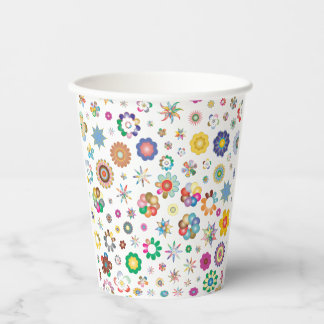 Floral Pattern 紙コップ