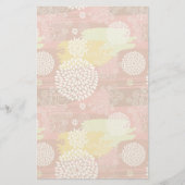 Floral pattern 2 便箋 (正面)