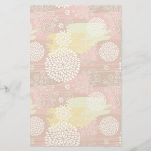 Floral pattern 2 便箋