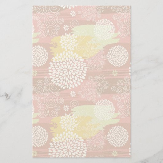 Floral pattern 2 便箋 (正面)