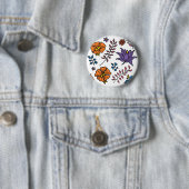 Floral Pattern Button 缶バッジ (インサイチュ)