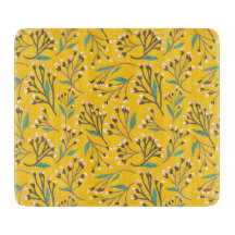 Floral Pattern in  delicate branches and buds