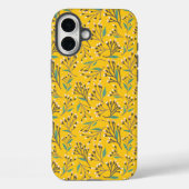 Floral Pattern in  delicate branches and buds Case-Mate iPhoneケース (裏面)