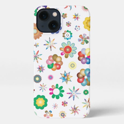 Floral Pattern iPhoneケース (裏面)