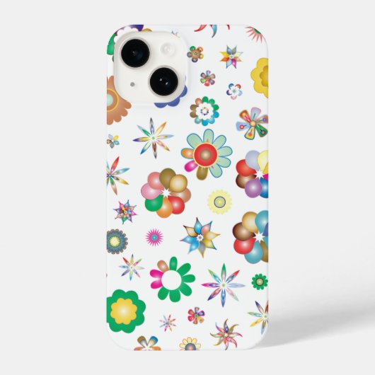 Floral Pattern iPhoneケース (裏面)