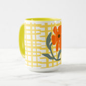 Floral Pattern Mug マグカップ (正面左)