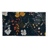 Floral Pattern Pair King 枕カバー (裏面-右)